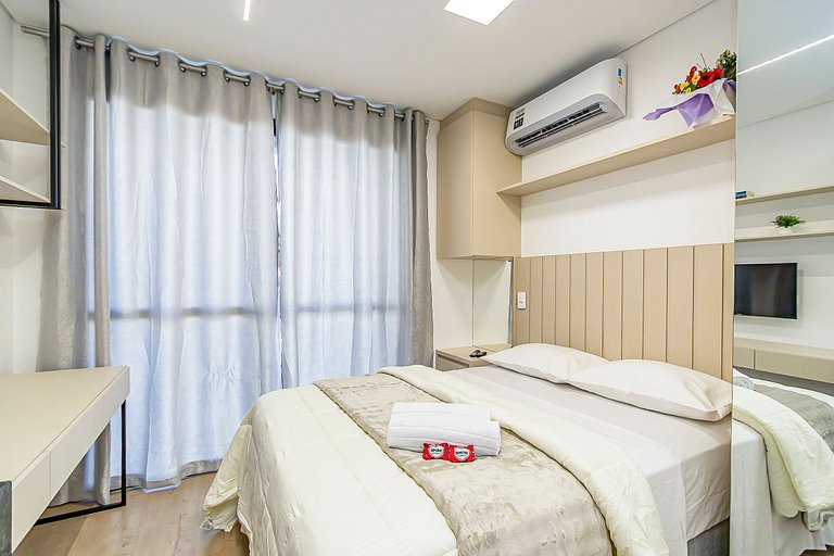 Studio novo no Centro de Curitiba - MOR0808