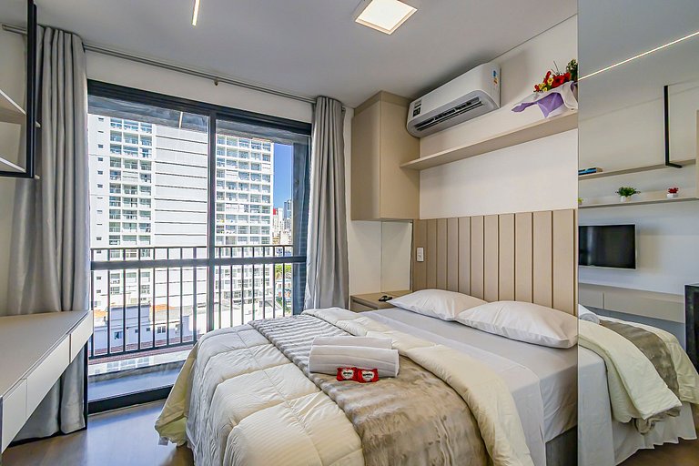 Studio novo no Centro de Curitiba - MOR0808