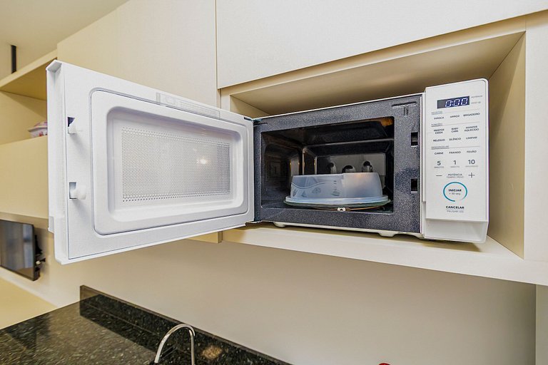 Studio no Centro com A/C perto de Tudo - MOR0814