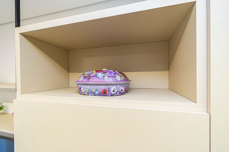 Studio no Centro com A/C perto de Tudo - MOR0814