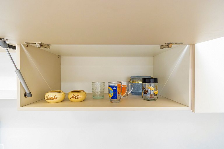 Studio no Centro com A/C perto de Tudo - MOR0814