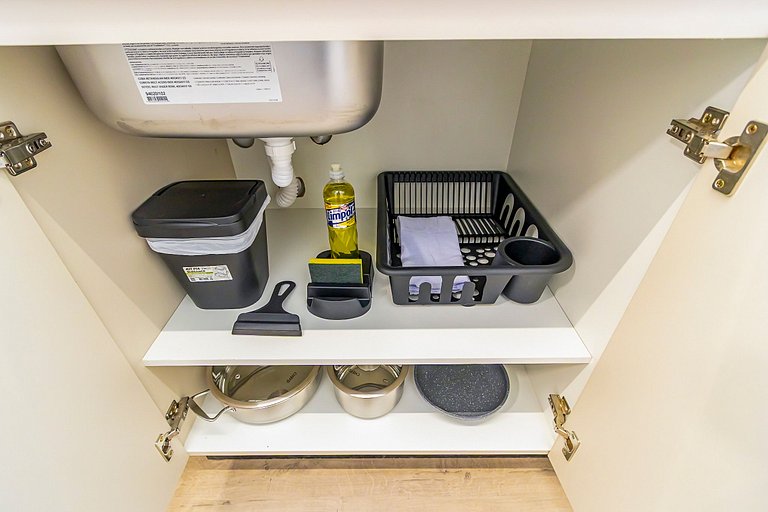 Studio no Centro com A/C perto de Tudo - MOR0814