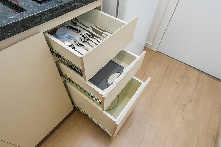 Studio no Centro com A/C perto de Tudo - MOR0814