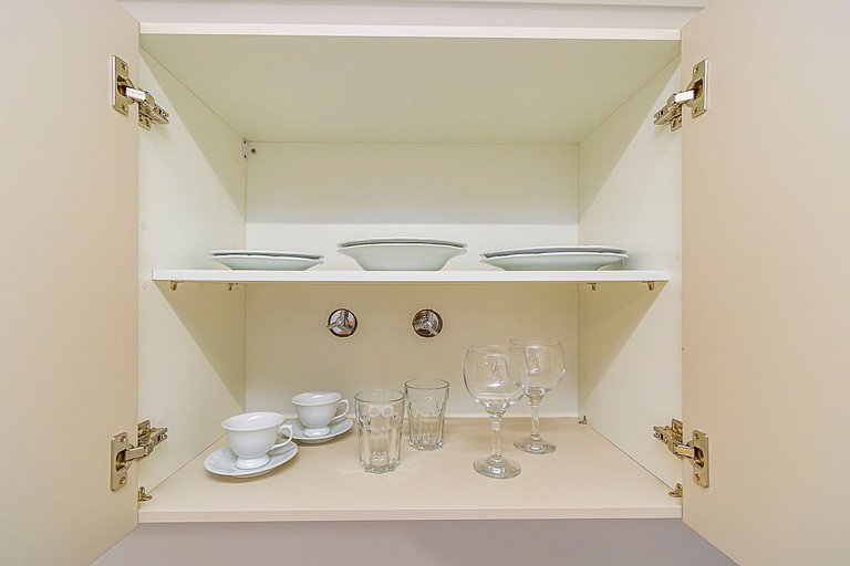 Studio no Centro com A/C perto de Tudo - MOR0814