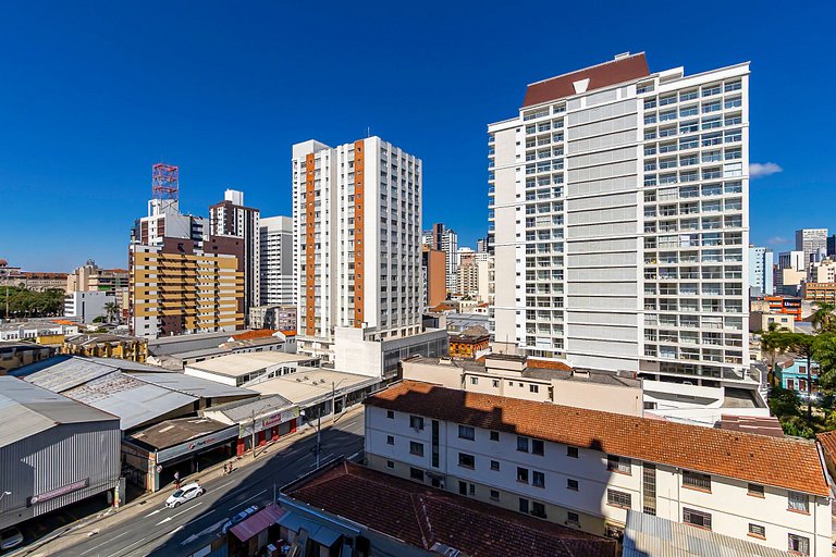 Studio no Centro com A/C perto de Tudo - MOR0814