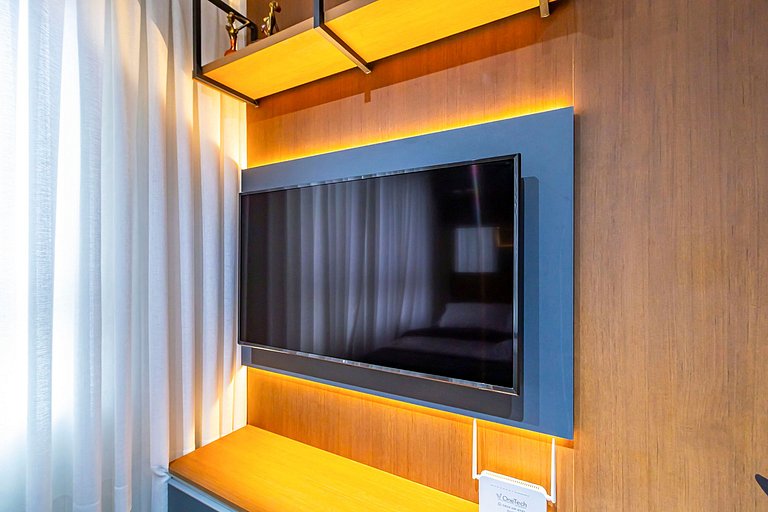 Studio Aconchegante c/ Garagem no Centro - MUV0719