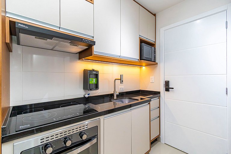 Studio Aconchegante c/ Garagem no Centro - MUV0719