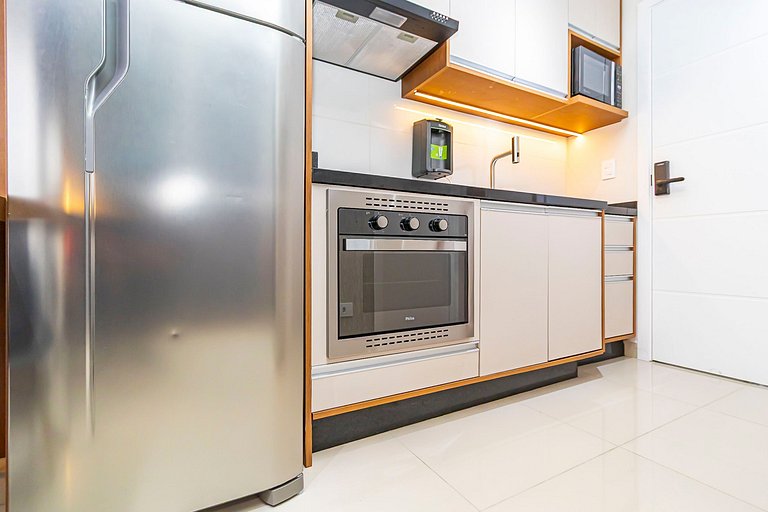 Studio Aconchegante c/ Garagem no Centro - MUV0719