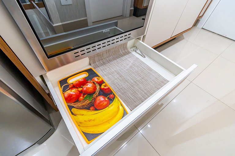 Studio Aconchegante c/ Garagem no Centro - MUV0719