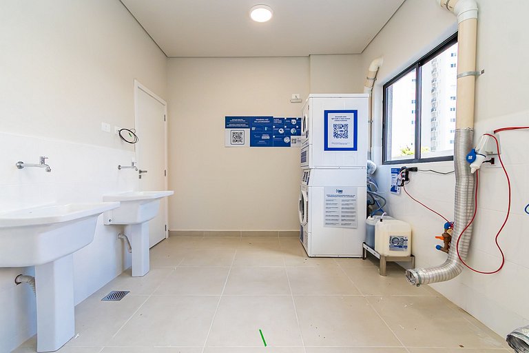 Apto 2 quartos, p/ 6 Pessoas, com Garagem -PLU1301