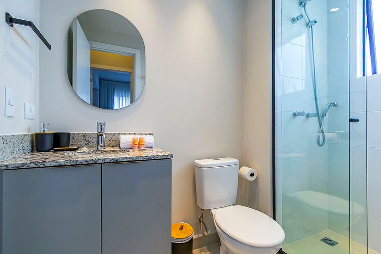 Apto 2 quartos, p/ 6 Pessoas, com Garagem -PLU1301