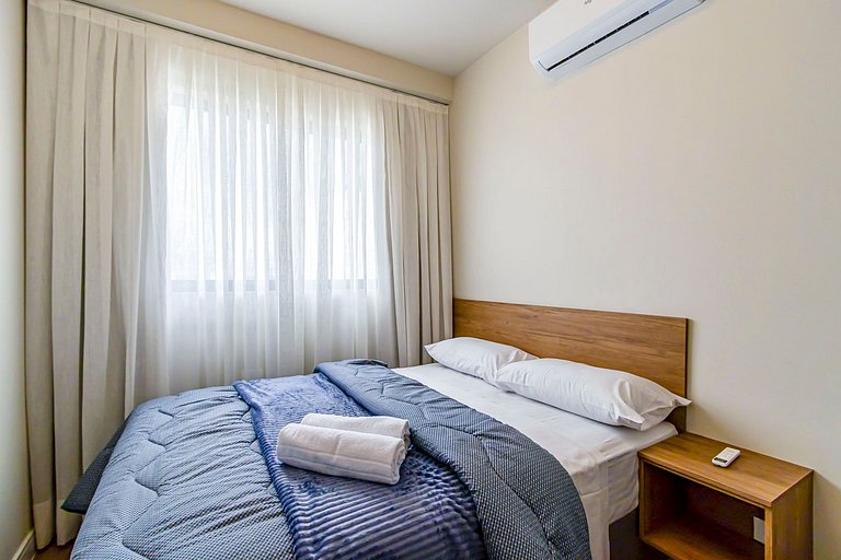 Apto 2 quartos, p/ 6 Pessoas, com Garagem -PLU1301