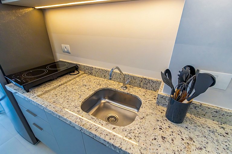 Apto 2 quartos, p/ 6 Pessoas, com Garagem -PLU1301