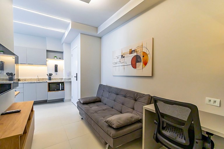 Apto 2 quartos, p/ 6 Pessoas, com Garagem -PLU1301