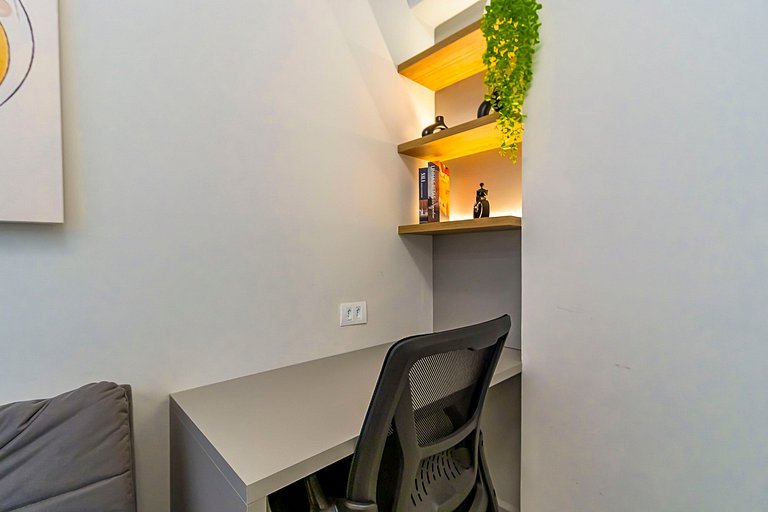 Apto 2 quartos, p/ 6 Pessoas, com Garagem -PLU1301