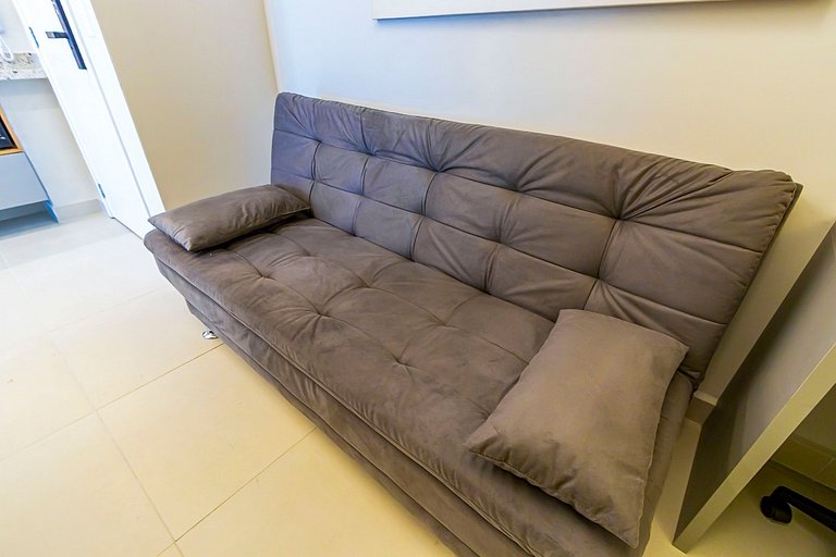 Apto 2 quartos, p/ 6 Pessoas, com Garagem -PLU1301