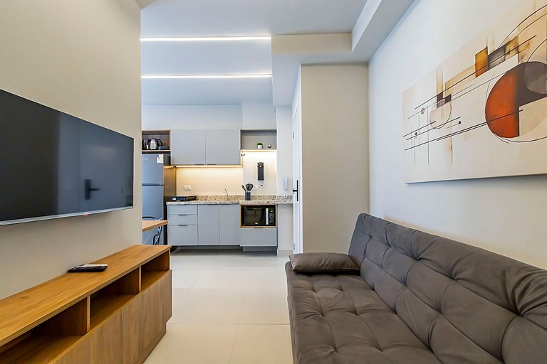 Apto 2 quartos, p/ 6 Pessoas, com Garagem -PLU1301