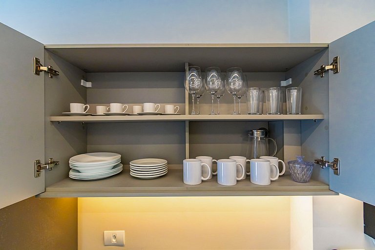 Apto 2 quartos, p/ 6 Pessoas, com Garagem -PLU1301