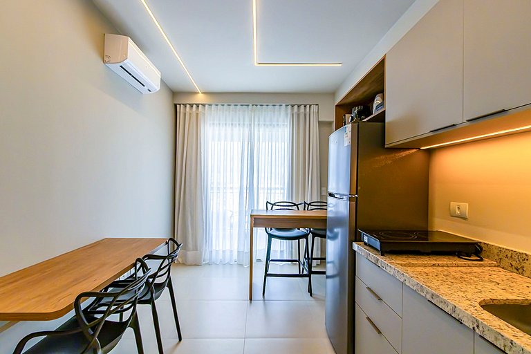 Apto 2 quartos, p/ 6 Pessoas, com Garagem -PLU1301