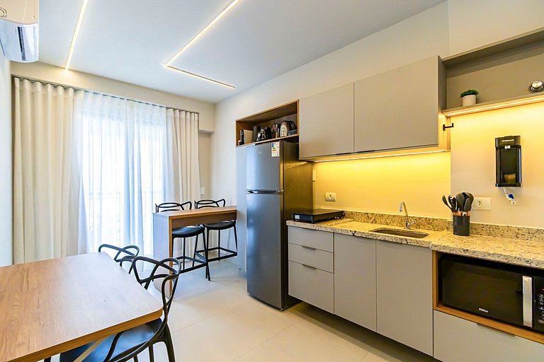 Apto 2 quartos, p/ 6 Pessoas, com Garagem -PLU1401