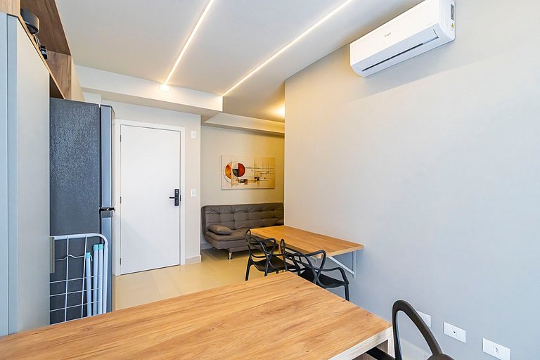 Apto 2 quartos, p/ 6 Pessoas, com Garagem -PLU1401