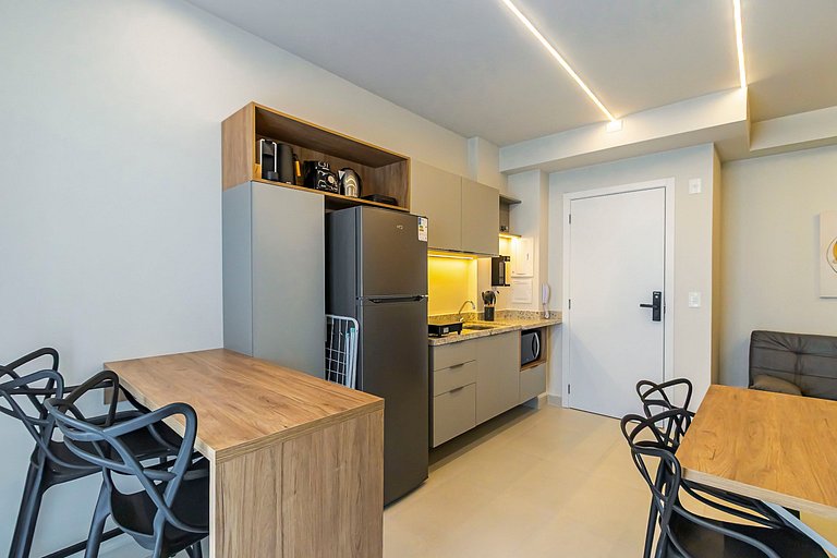 Apto 2 quartos, p/ 6 Pessoas, com Garagem -PLU1401