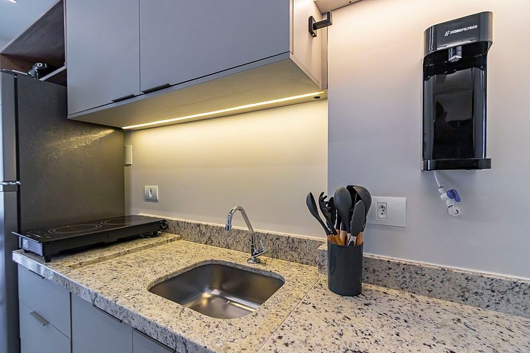 Apto 2 quartos, p/ 6 Pessoas, com Garagem -PLU1401