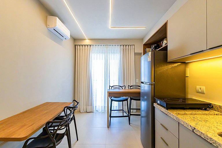 Apto 2 quartos, p/ 6 Pessoas, com Garagem -PLU1401