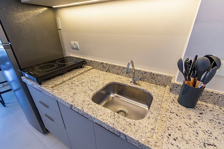 Apto 2 quartos, p/ 6 Pessoas, com Garagem -PLU1401