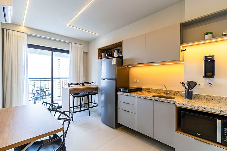 Apto 2 quartos, p/ 6 Pessoas, com Garagem -PLU1401