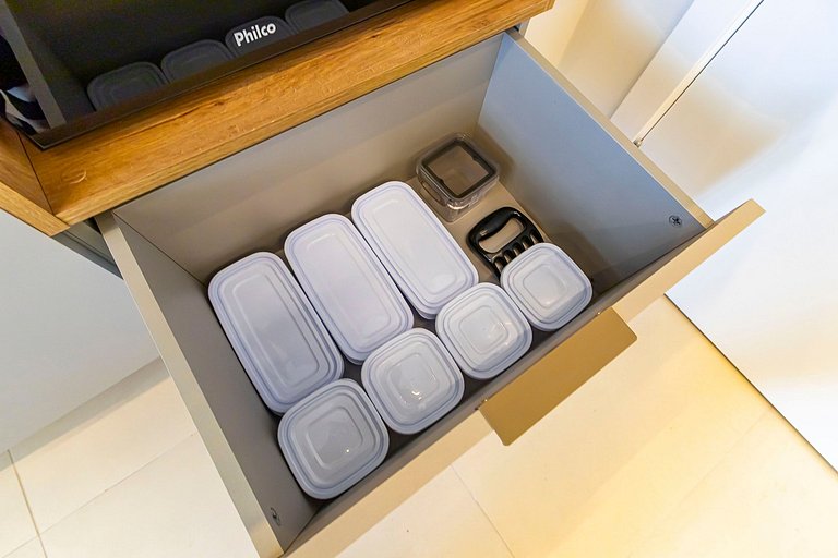 Apto 2 quartos, p/ 6 Pessoas, com Garagem -PLU1401