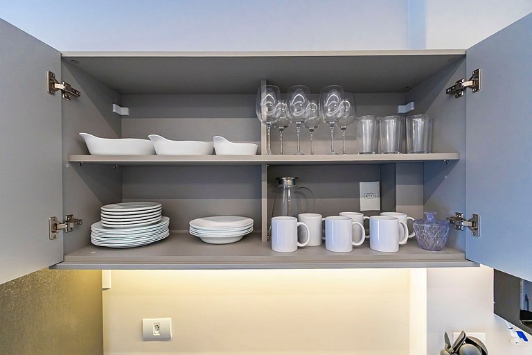 Apto 2 quartos, p/ 6 Pessoas, com Garagem -PLU1401