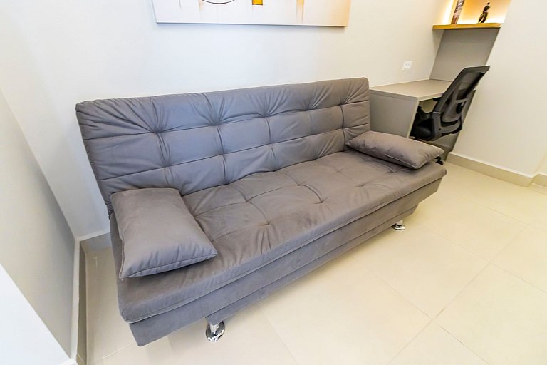 Apto 2 quartos, p/ 6 Pessoas, com Garagem -PLU1401