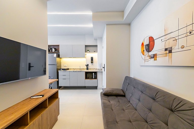 Apto 2 quartos, p/ 6 Pessoas, com Garagem -PLU1401