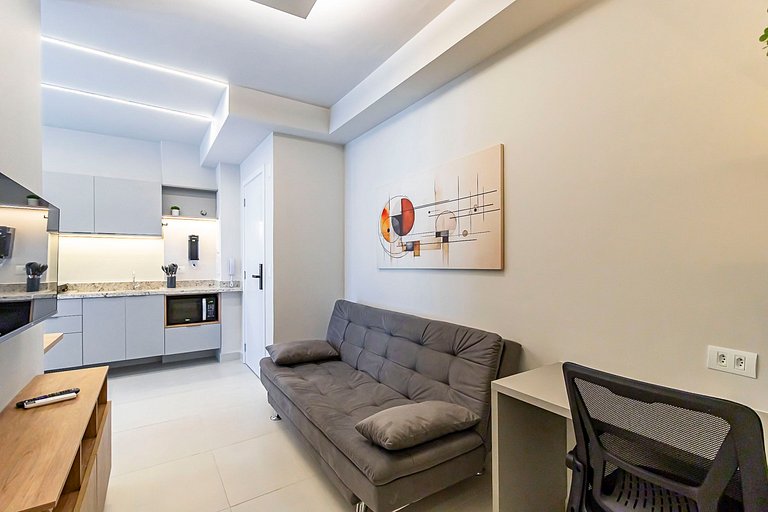 Apto 2 quartos, p/ 6 Pessoas, com Garagem -PLU1401