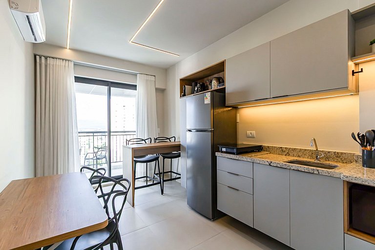 Apto 2 quartos, p/ 6 Pessoas, com Garagem -PLU1401