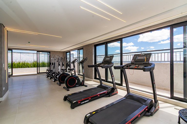 Apto 2 quartos, p/ 6 Pessoas, com Garagem -PLU1401