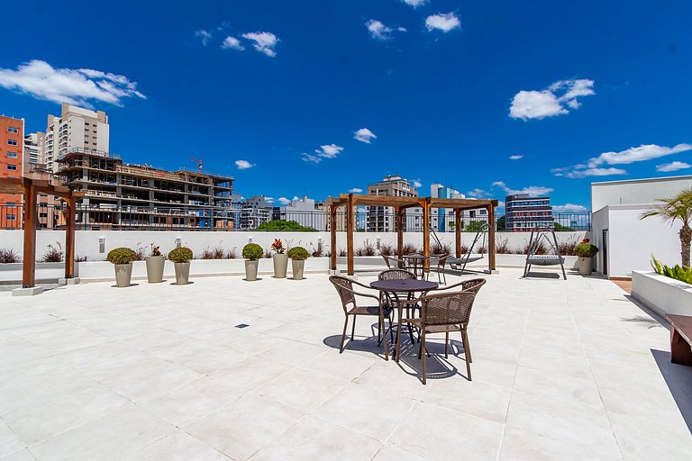 Apto 2 quartos, p/ 6 Pessoas, com Garagem -PLU1401