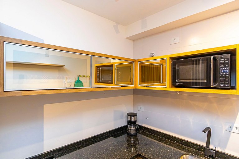 Studio p/ 3 pessoas com Garagem no Centro -IBI1308