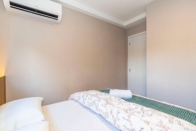 Ap premium no Centro, com 2Q e 2 vagas - CNA0411