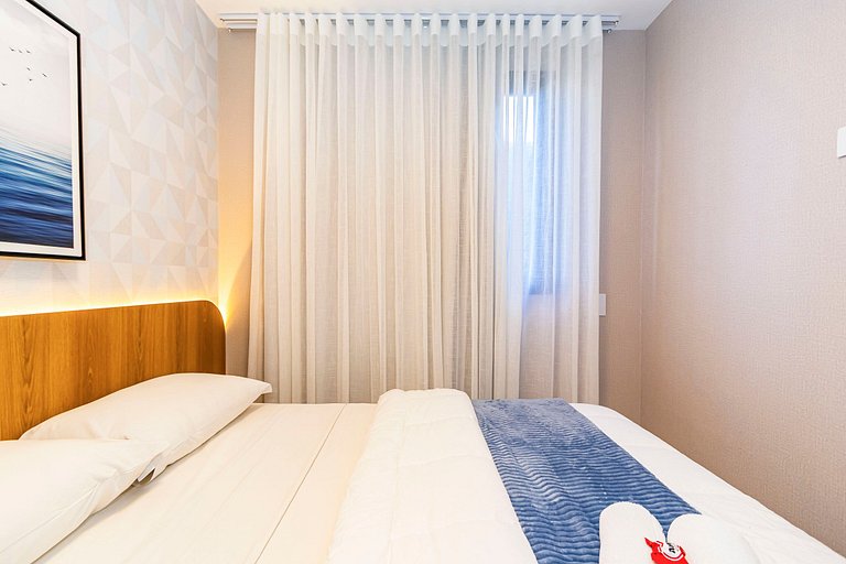 Ap premium no Centro, com 2Q e 2 vagas - CNA0411