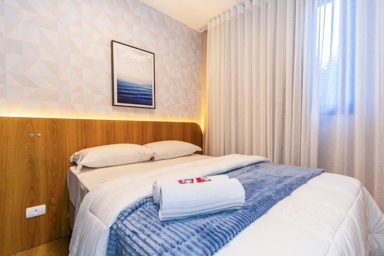 Ap premium no Centro, com 2Q e 2 vagas - CNA0411