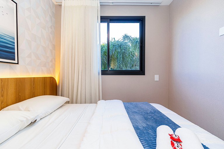 Ap premium no Centro, com 2Q e 2 vagas - CNA0411