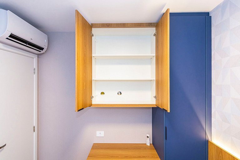 Ap premium no Centro, com 2Q e 2 vagas - CNA0411