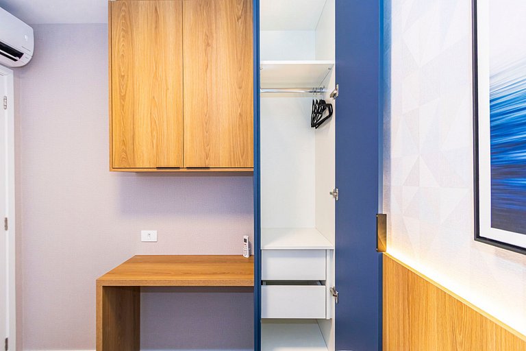 Ap premium no Centro, com 2Q e 2 vagas - CNA0411