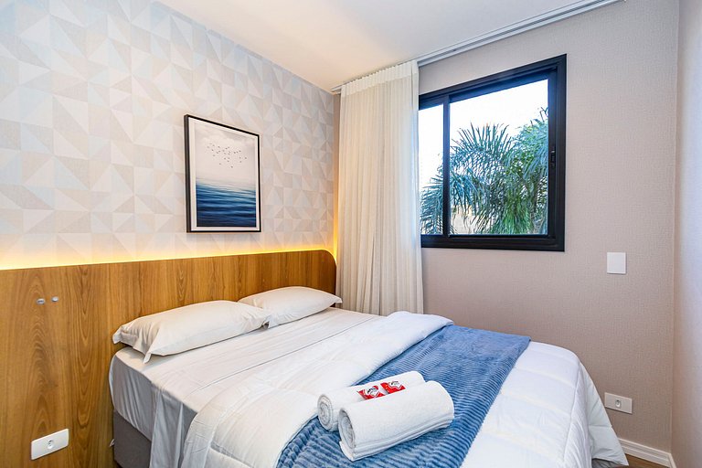 Ap premium no Centro, com 2Q e 2 vagas - CNA0411