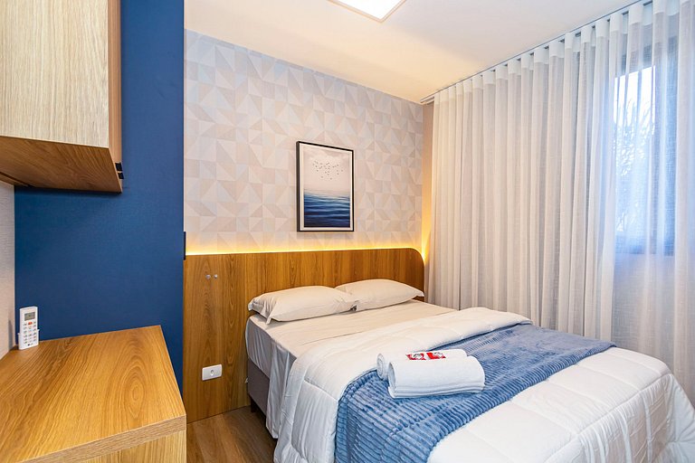 Ap premium no Centro, com 2Q e 2 vagas - CNA0411