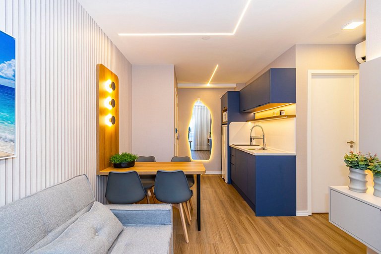 Ap premium no Centro, com 2Q e 2 vagas - CNA0411