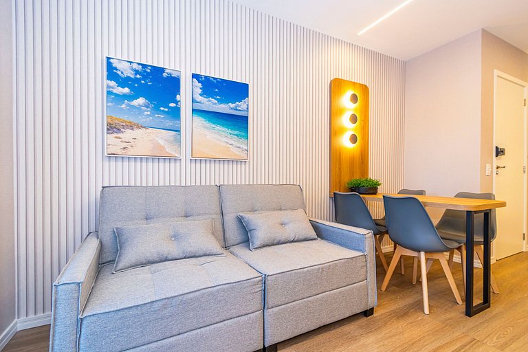 Ap premium no Centro, com 2Q e 2 vagas - CNA0411