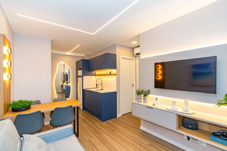 Ap premium no Centro, com 2Q e 2 vagas - CNA0411